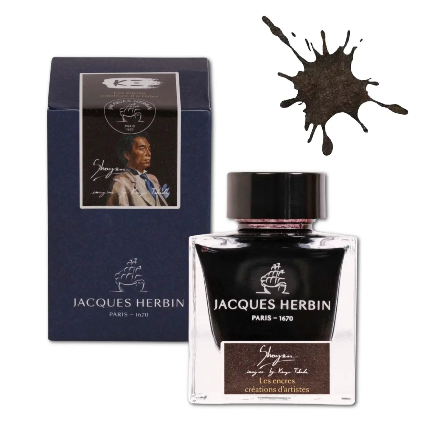 Jacques Herbin Shogun Ink By Kenzo - 50ml Bottle